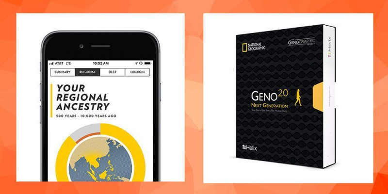 Kit de teste de ancestralidade da National Geographic
