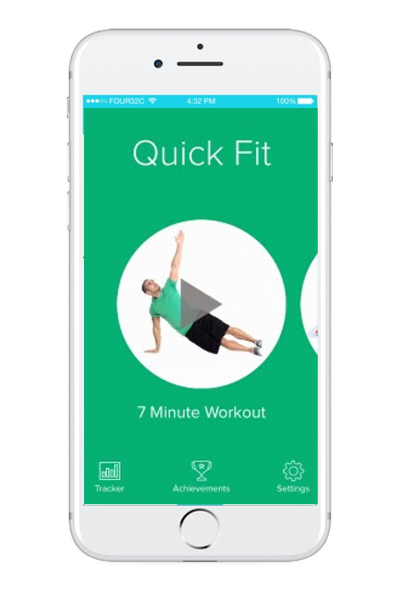 Aplicativo Quick Fit Workout