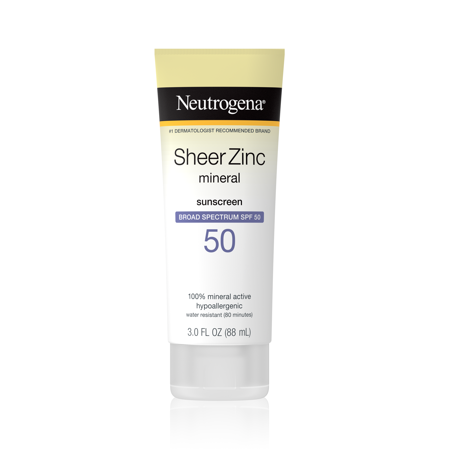 Neutrogena SheerZinc Dry-Touch sauļošanās krēms SPF 50