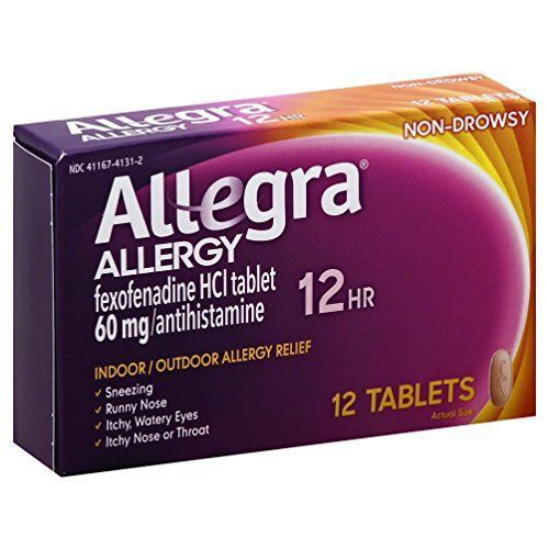 एलेग्रा एडल्ट 12 घंटे एलर्जी राहत