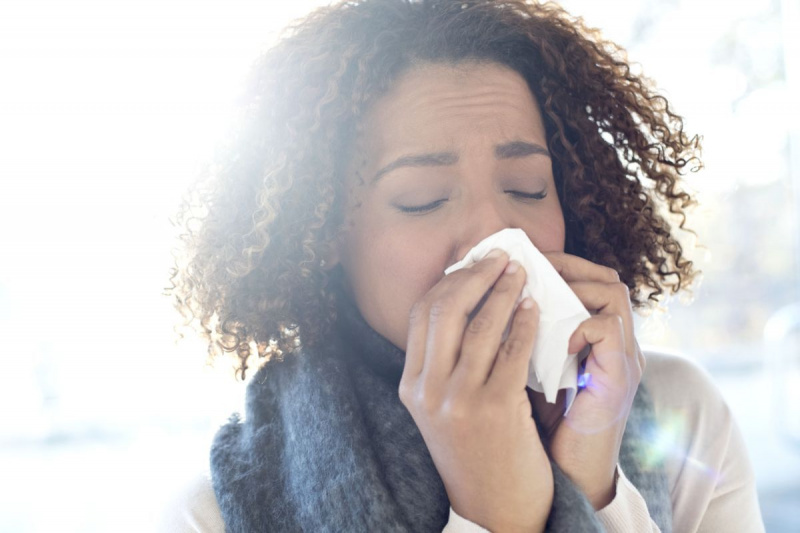 saaukstēšanās un gripas sāpes ķermenī