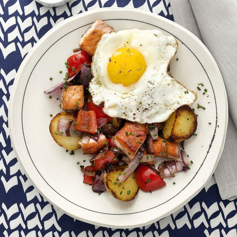 didelio baltymų pusryčių receptai lašišos kiaušiniai