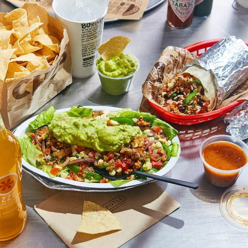 Najlepšie rýchle občerstvenie s nízkym obsahom sacharidov: Chipotle Burrito Bowl