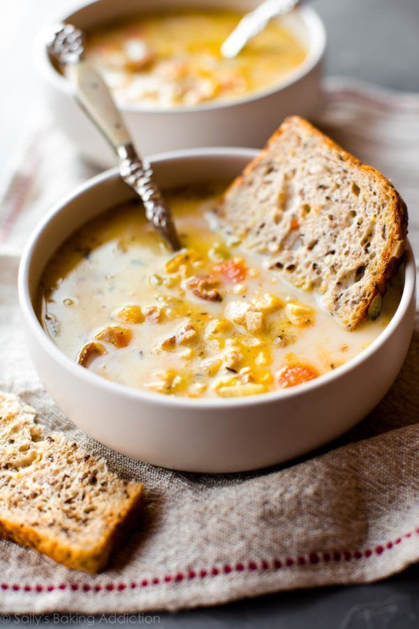 sveikos lėto virimo sriubos: lėta viryklė, lengva vištienos kukurūzų košė