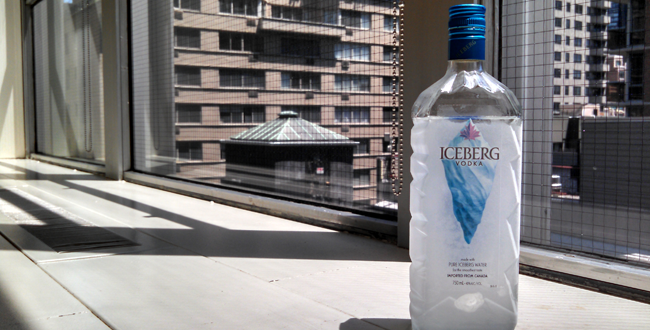 Você pode beber vodka feita de icebergs reais - mas deveria?