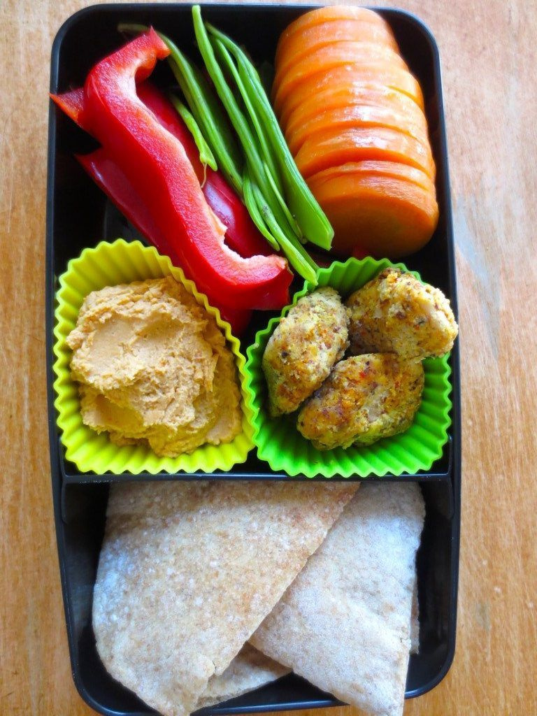 Boîte Bento Hummus et Dippers