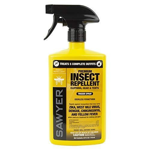 Spray repelente de insetos para roupas de permetrina premium Sawyer